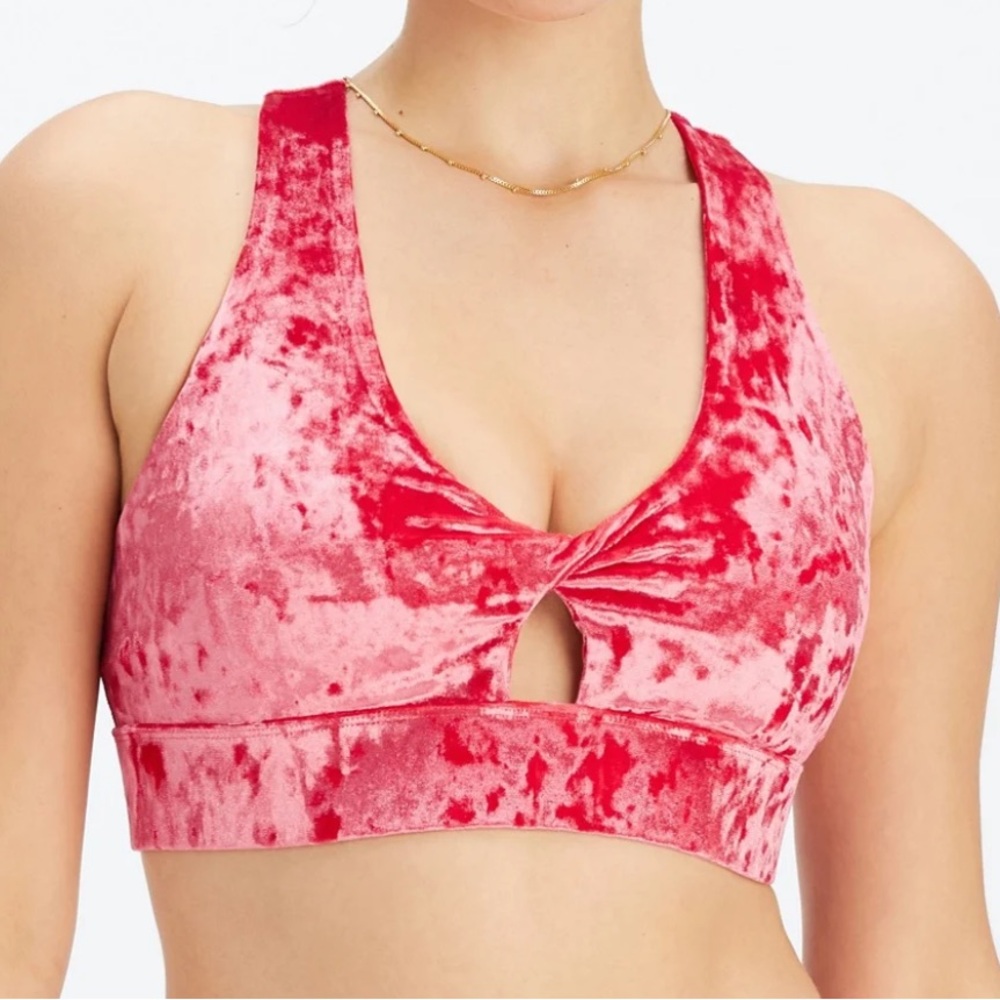 Fabletics Velour Sport Bra